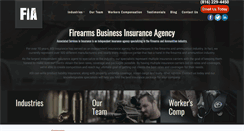 Desktop Screenshot of firearmsinsuranceagent.com